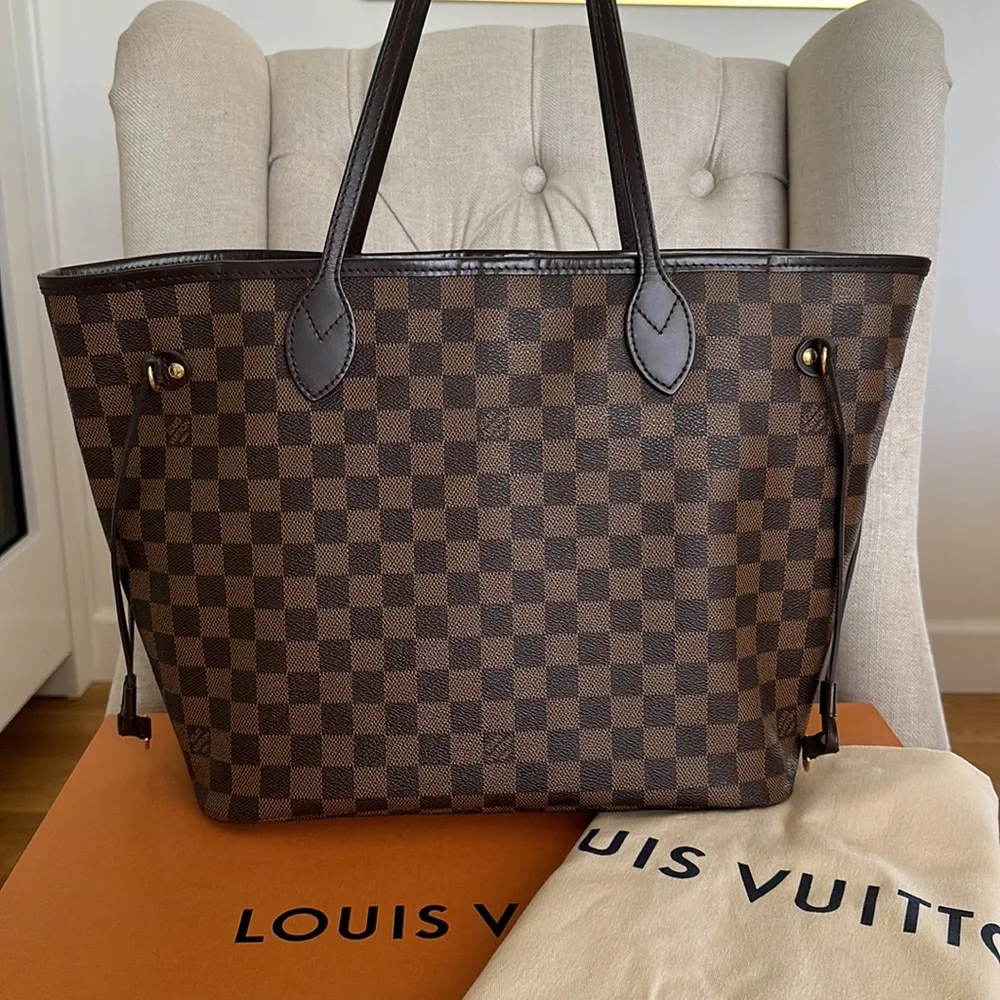 Louis Vuitton Neverfull MM pink lining - Picture 2 of 16